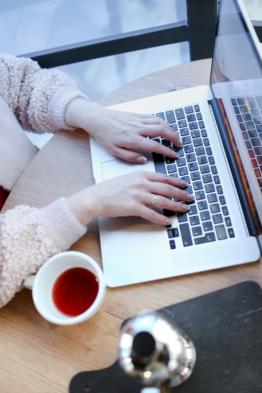 keyboard, notebook, computer